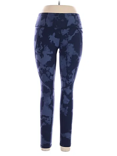Pre-owned Oysho Active Pants In Blue