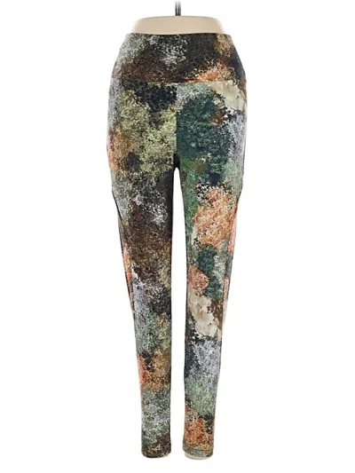 Pre-owned Oysho Active Pants In Green