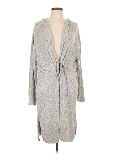 Pre-owned Oysho Cardigan Sweater In Gray
