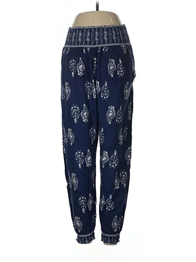 Pre-owned Oysho Casual Pants In Blue