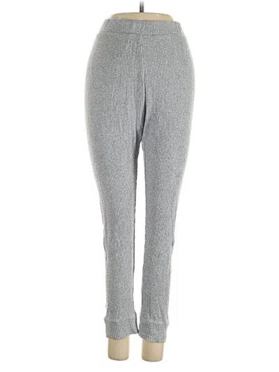 Pre-owned Oysho Casual Pants In Gray