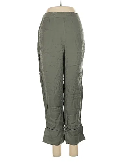Pre-owned Oysho Casual Pants In Green