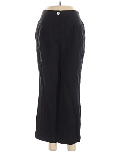 Pre-owned Oysho Dress Pants In Black
