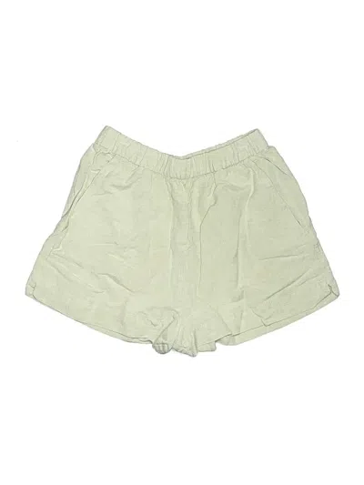 Pre-owned Oysho Khaki Shorts In Green