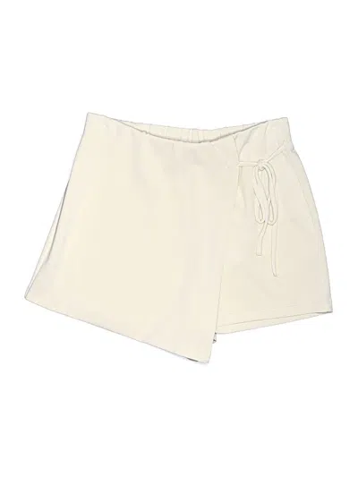 Pre-owned Oysho Skort In Ivory