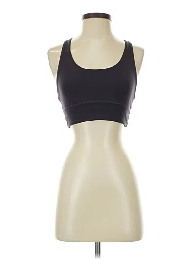 Pre-owned Oysho Sports Bra In Black