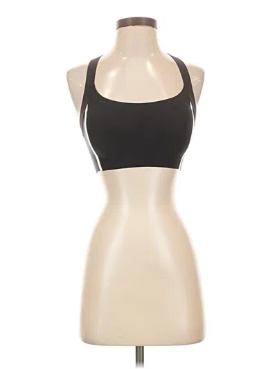 Pre-owned Oysho Tank Top Black Halter Neckline Tops