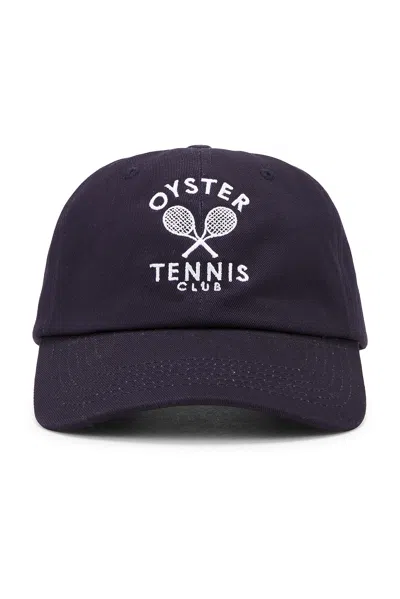 Oyster Otc Members Dad Hat In Navy & White