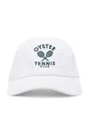 Oyster Otc Members Dad Hat In White & Green