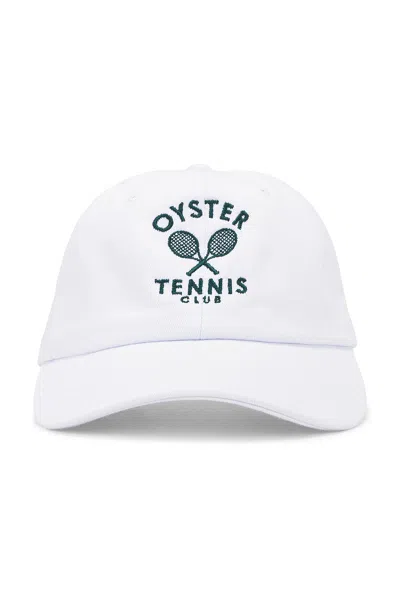 Oyster Otc Members Dad Hat In White & Green
