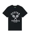 Oyster Otc Members T-shirt In Navy & White