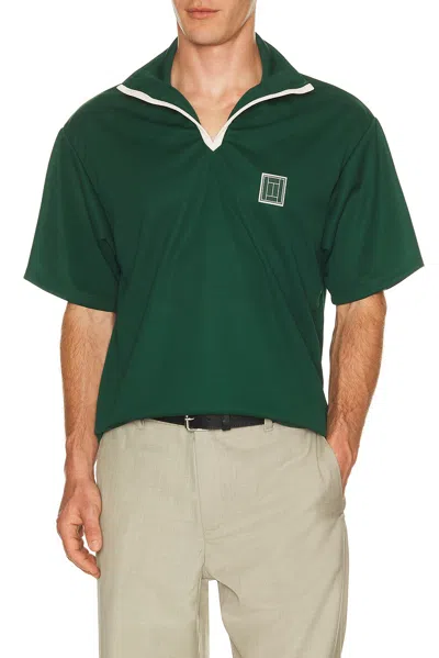 Oyster Otc On Court / Off Court Polo In Green