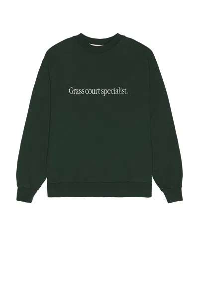 Oyster Specialist Crewneck In Green