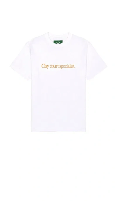 Oyster Specialist T-shirt In White
