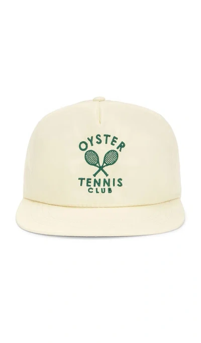 Oyster Tennis Club Members Hat In White