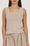 Oyun Angled Rib Crochet Vest