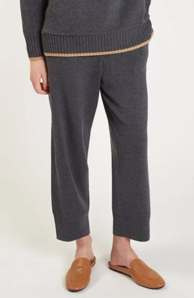 Oyun Easy Fit Cropped Jogger In Graphite