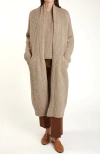 Oyun Erte Long Cardigan In Fawn