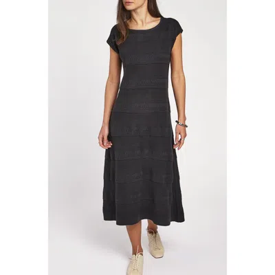 Oyun Leah Crochet Dress In Black