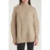 Oyun Lori Funnel Neck Tunic In Sable