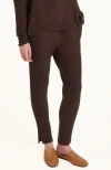 Oyun Luxe Slim Pants In Cashwool In Acai