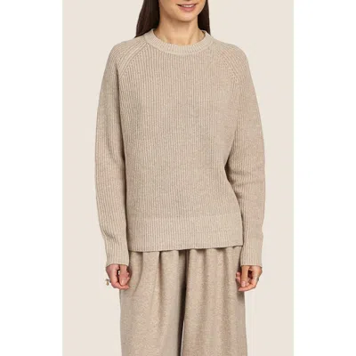 Oyun Romy Ribbed Crew In Oat