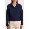 Oyun Sailor Collar Weekend Sweater In Blue