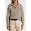 Oyun Sailor Collar Weekend Sweater In Brown