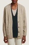 Oyun Sophia Cardigan In Fawn