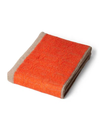Oyuna Cashmere Andro Throw In Orange