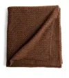 Oyuna Cashmere Maple Throw In Brown
