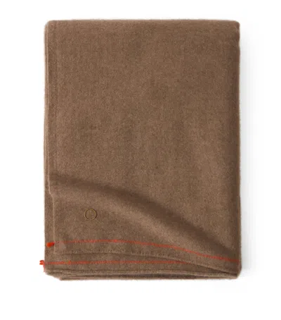 Oyuna Cashmere Sabra Throw In Neutral