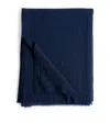Oyuna Cashmere Woven Esra Throw In Blue