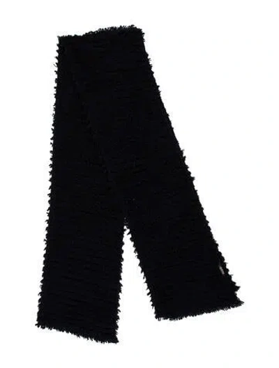 Pre-owned Oyuna Wool Printed Scarf In Blue