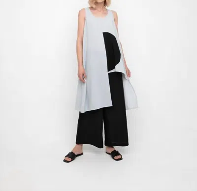 Ozai N Ku Granite Wide Leg Pant In Black