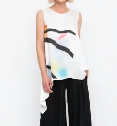 Ozai N Ku Tunic Top In Multicolor