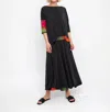 Ozai N Ku Wide Palazzo Pants In Fall In Multi
