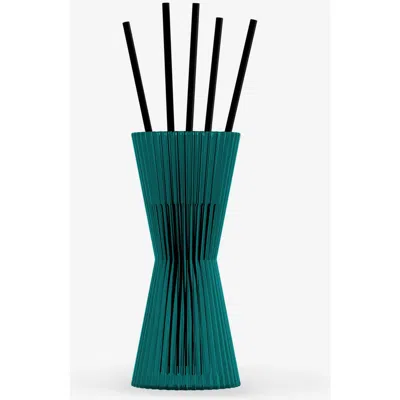 Ozaiz Aiz Reed Diffuser In Oud & Bergamot In Green