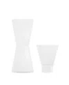 Ozaiz Decanter Drinkware Set In White