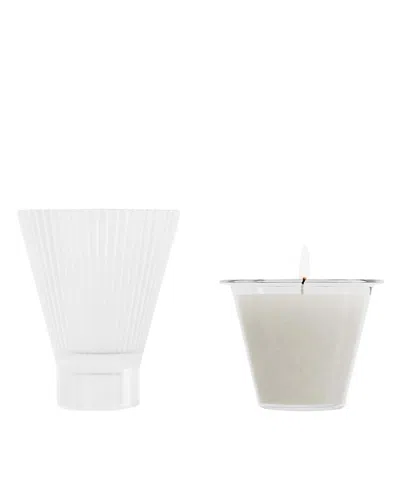 Ozaiz Zai Cedar And Black Cherry Candle, 10 Fl. oz In White