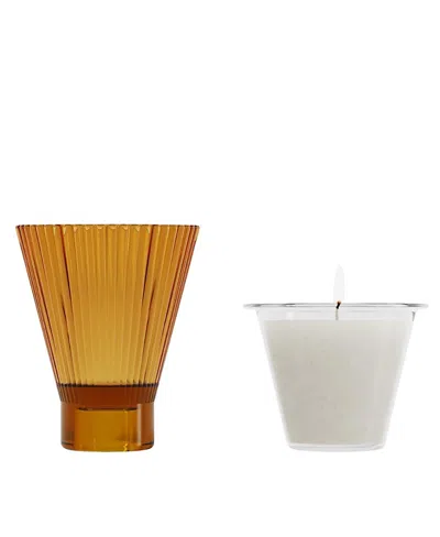 Ozaiz Zai Cedar And Black Cherry Candle, 10 Fl. oz In Yellow