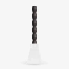 Ozaiz Zai Geometric Pillar Candle In Gray