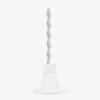 Ozaiz Zai Geometric Pillar Candle In Transparent