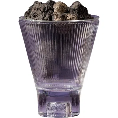 Ozaiz Zai Lava Rock Diffuser In Cedar & Black Cherry In Clear