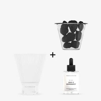 Ozaiz Zai Lava Rock Diffuser In Oud & Bergamot In Multi