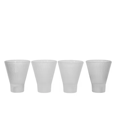 Ozaiz Zai Tumbler, Set Of 4 In Gray