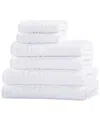 Ozan Premium Home 6pc Milos Greek Key Pattern Towel Set