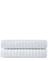 Ozan Premium Home Azure Collection 2pc Bath Towel Set