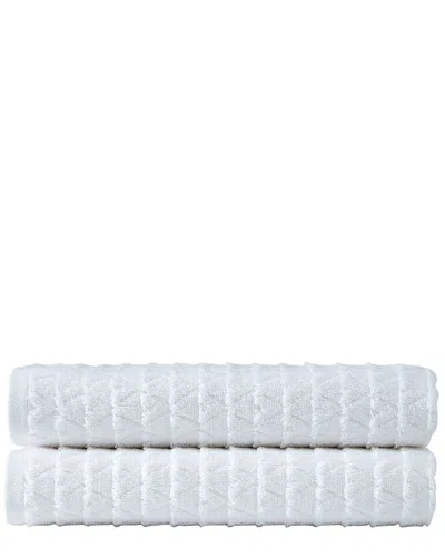 Ozan Premium Home Azure Collection 2pc Bath Towel Set