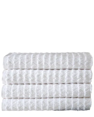 OZAN PREMIUM HOME OZAN PREMIUM HOME AZURE COLLECTION 4PC BATH TOWELS